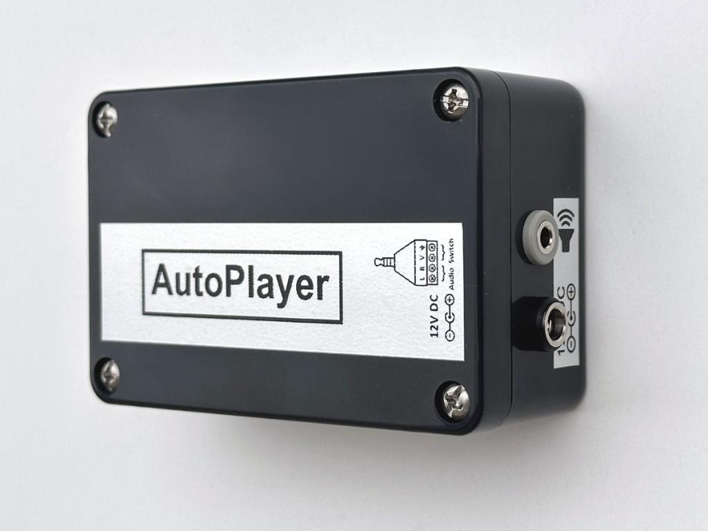 Autoplayer, out door  geeigneter Audioplayer in Kunststoffgehäuse