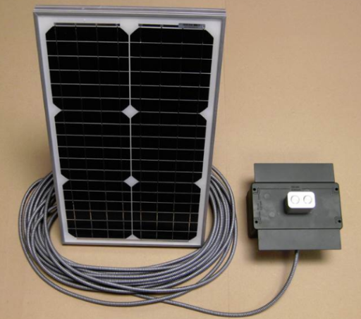 Audiomodul outdoor mit Solarpanel