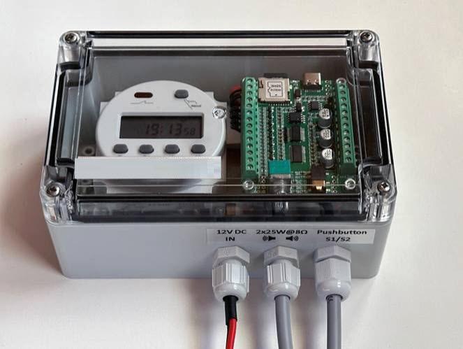 Outdoor Audiomodul mit Timer Outdoor Audiomodul mit Timer