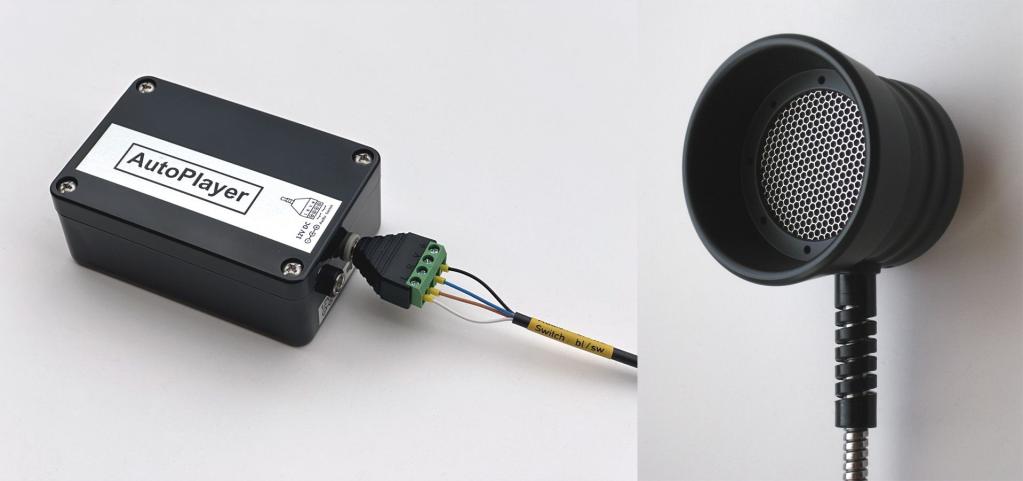 Einhandhörer triggert Audioplayer