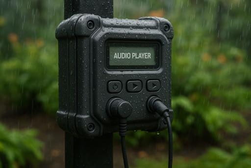 Wasserdichter Audioplayer