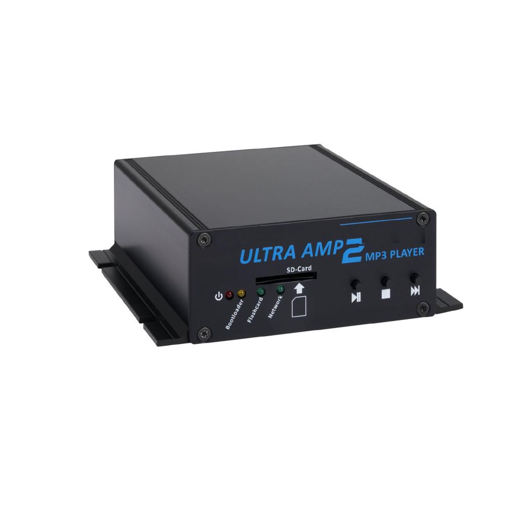 Ultra AMP 2 Player. Audioplayer mit Verstärker