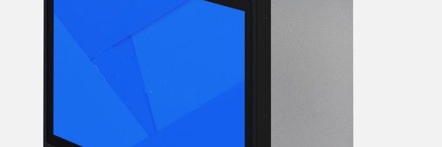 Einbau von Touch Monitor