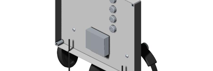 CAD-Zeichung Wandhörstation 