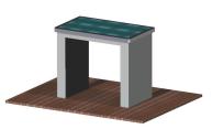 CAD Zeichnung eines interaktifen Tisches CAD Zeichnung eines interaktifen Tisches