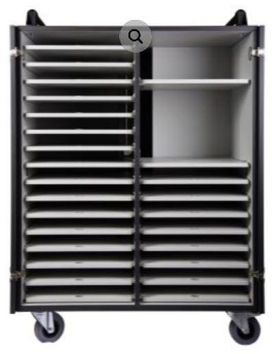 Notebookwagen für 24 Notebooks