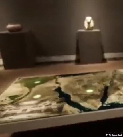 Mon Lumi Videomapping im Museum