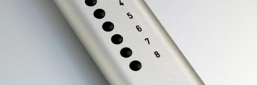 Flachovalhörer EH50 mit Tastern