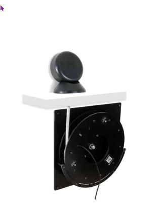 Rückholmechanismus mit Einhandhörer auf dem Tisch befestigt Rückholmechanismus mit Einhandhörer auf dem Tisch befestigt