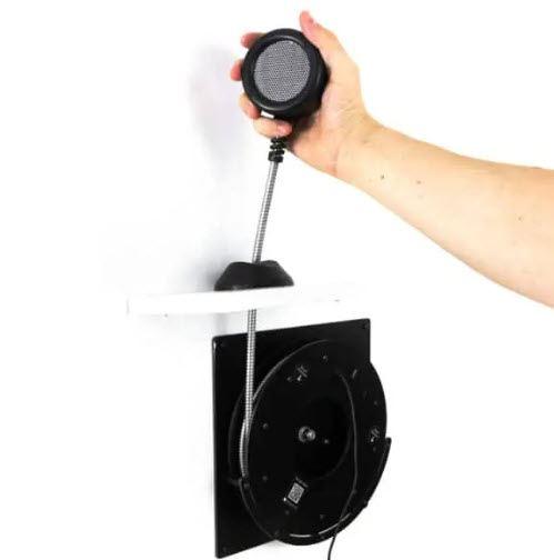 Vertikaler Kabelauslass für Panzerschlauch